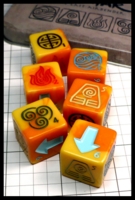Dice : Dice - Game Dice - Last Airbender The Op and USAopoly - Gaming Cantina 2023
